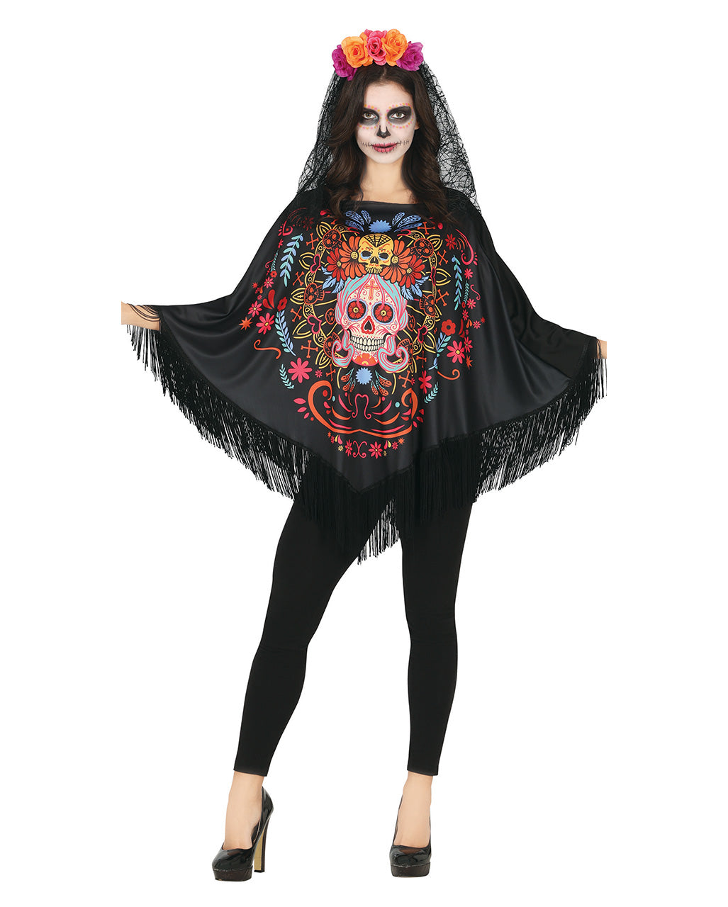 Tag der Toten Poncho