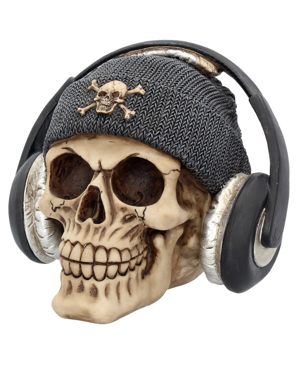 Dead Beat Kopfhörer-Totenkopf 17cm