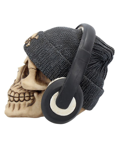 Dead Beat Kopfhörer-Totenkopf 17cm