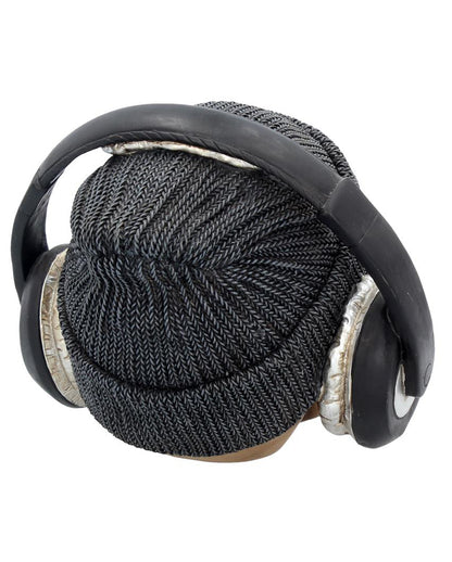 Dead Beat Kopfhörer-Totenkopf 17cm