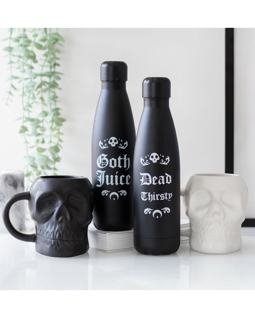 Dead Thirsty Wasserflasche aus Metall