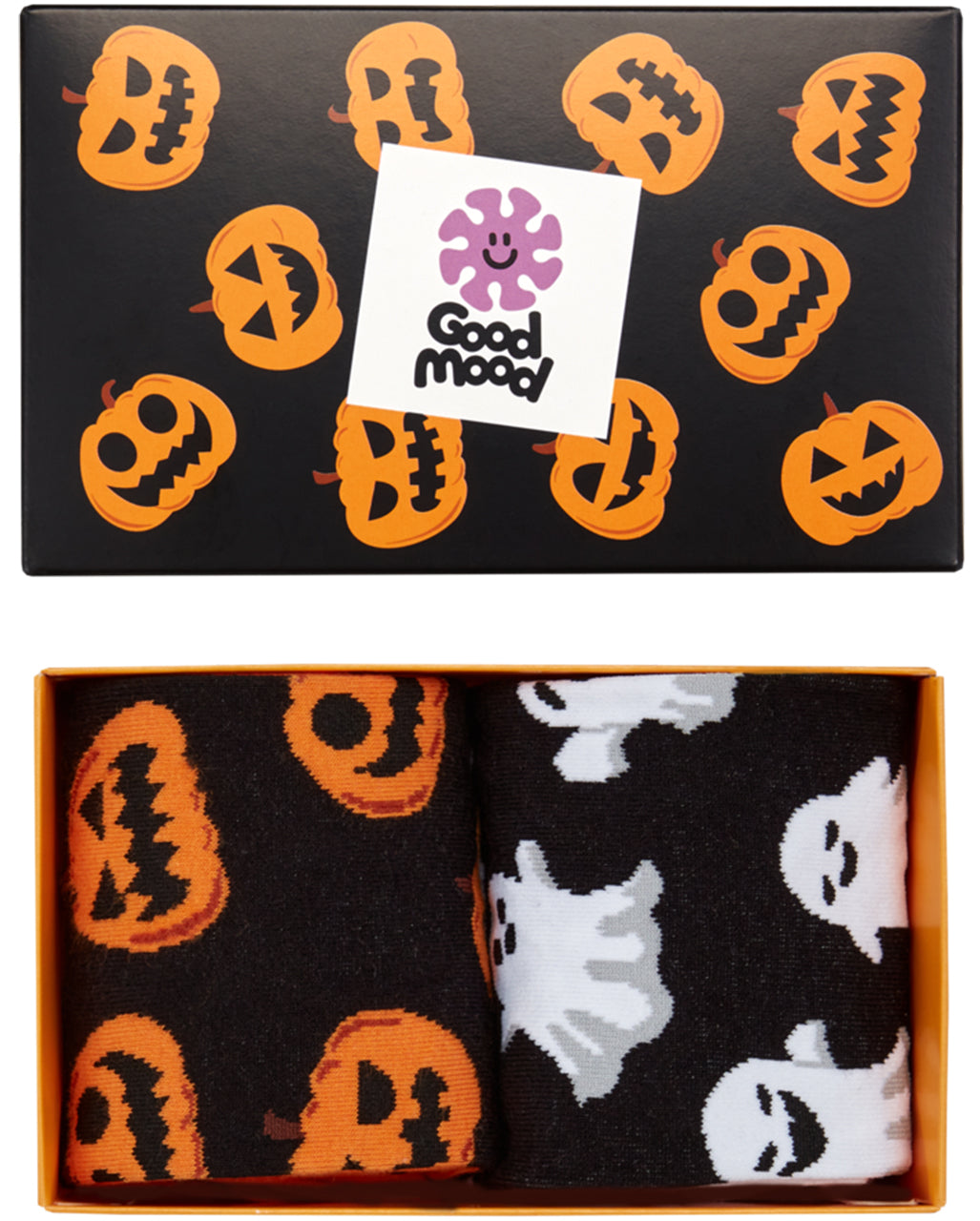Geschenkbox Halloween Socken