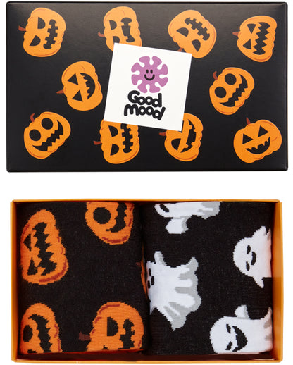 Geschenkbox Halloween Socken