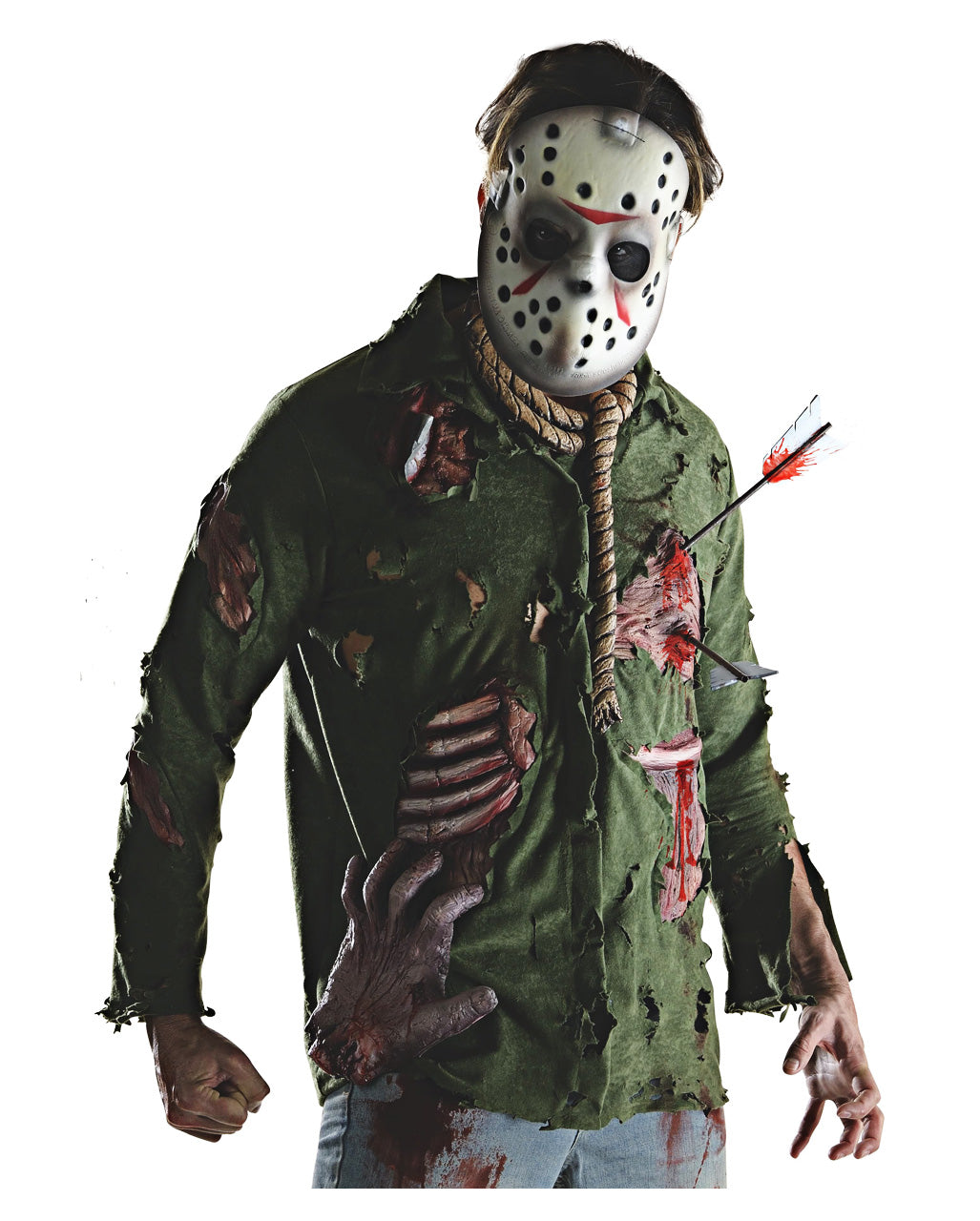 Deluxe Jason Kostümhemd mit Maske