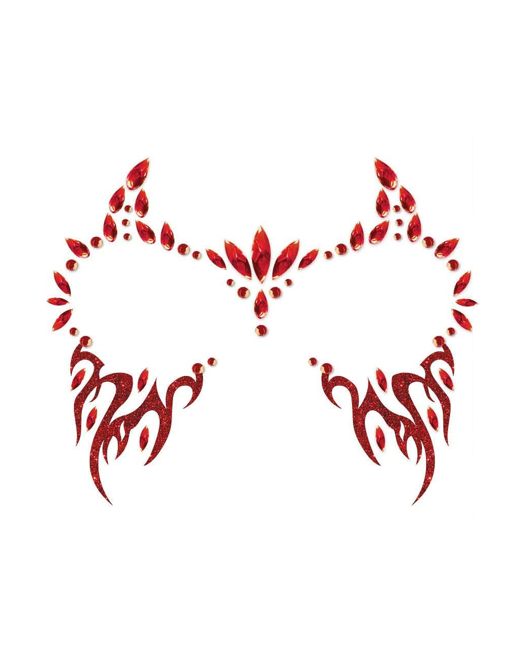 Demon Glitzersteinchen Tattoo