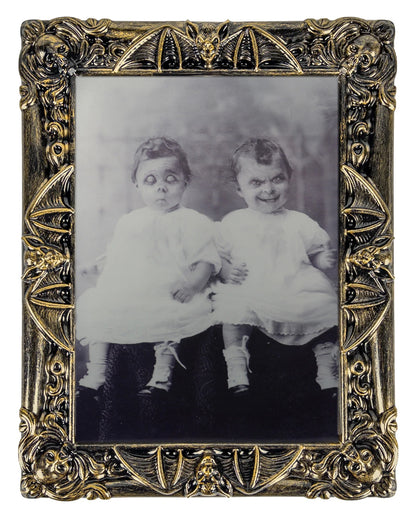 Die teuflischen Zwillinge Angel & Faith Hologram Portrait 50x39cm