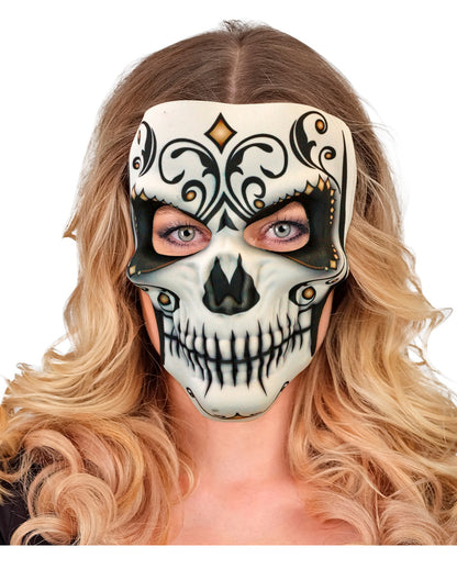 Dia De Los Muertos Totenschädelmaske