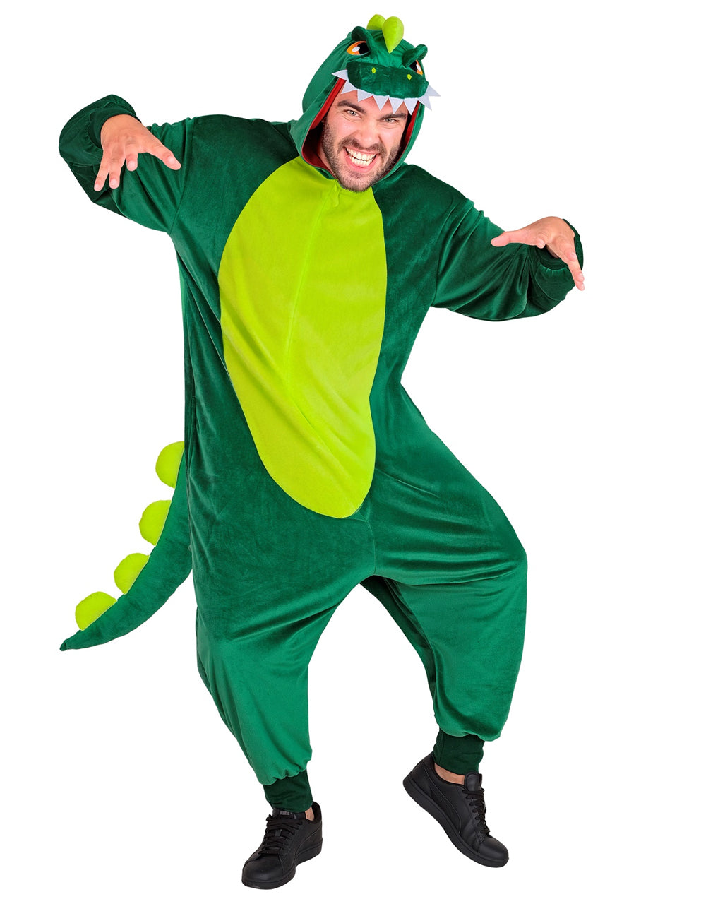 Dinosaurier Onesie Plüschkostüm