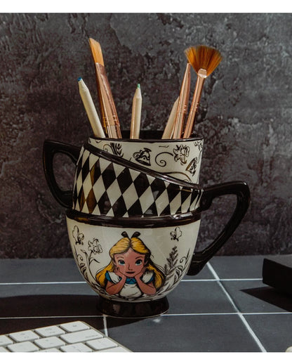Disney Alice im Wunderland gestapelte Teetasse