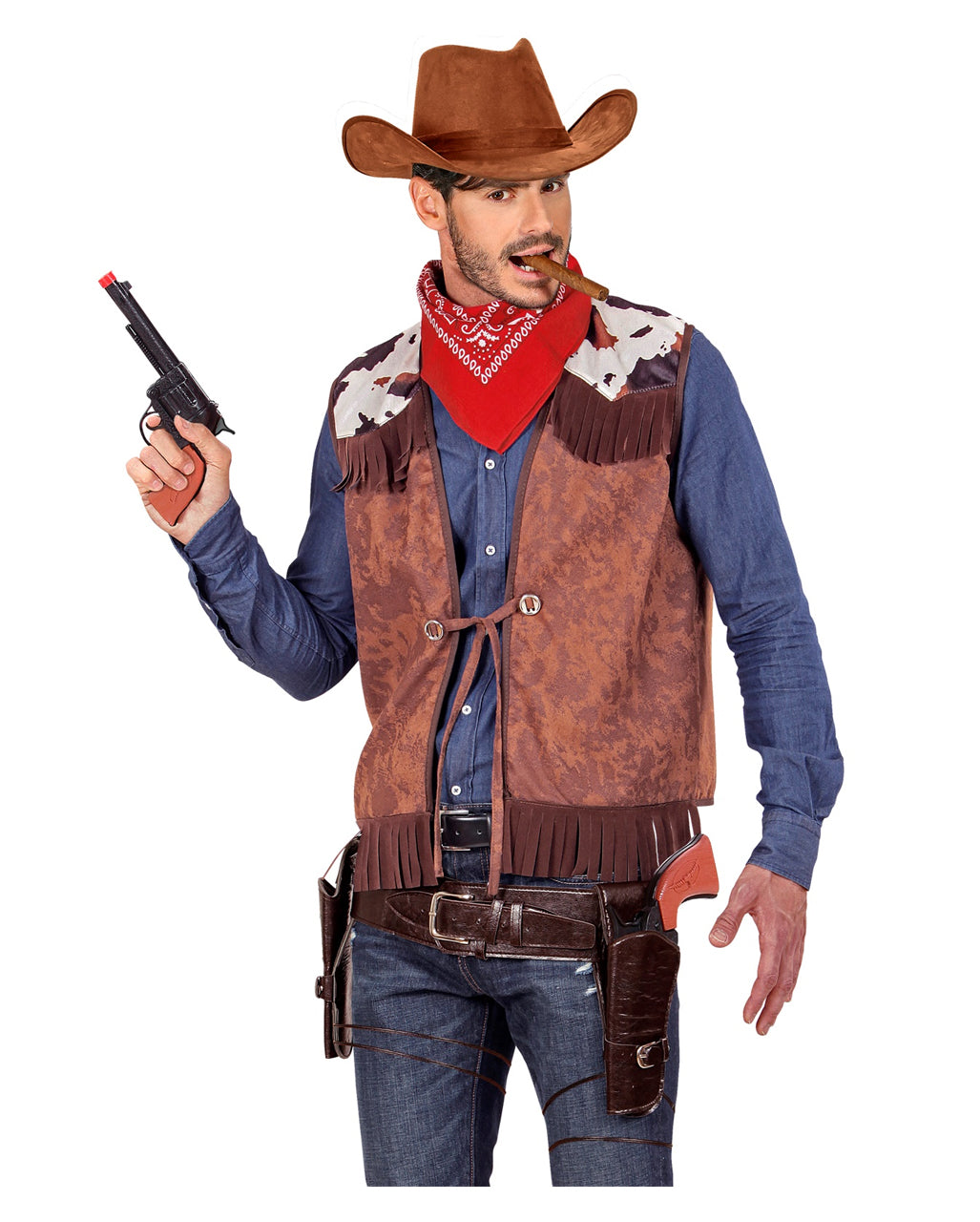 Zwei Western Holster aus Kunstleder