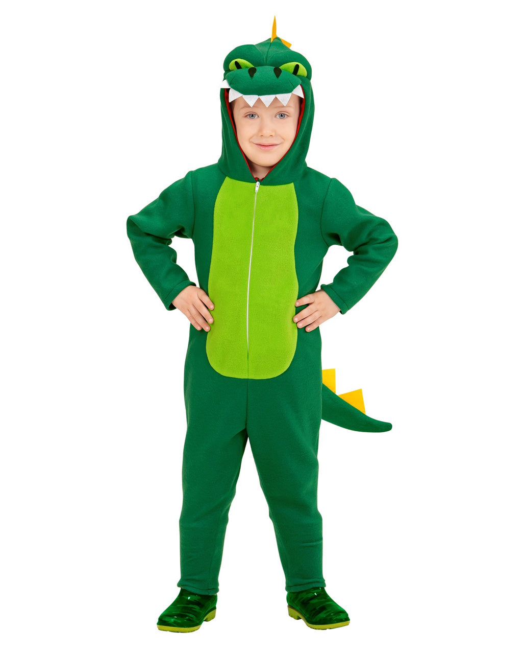 Drachen Kinderkostüm mit Kapuze