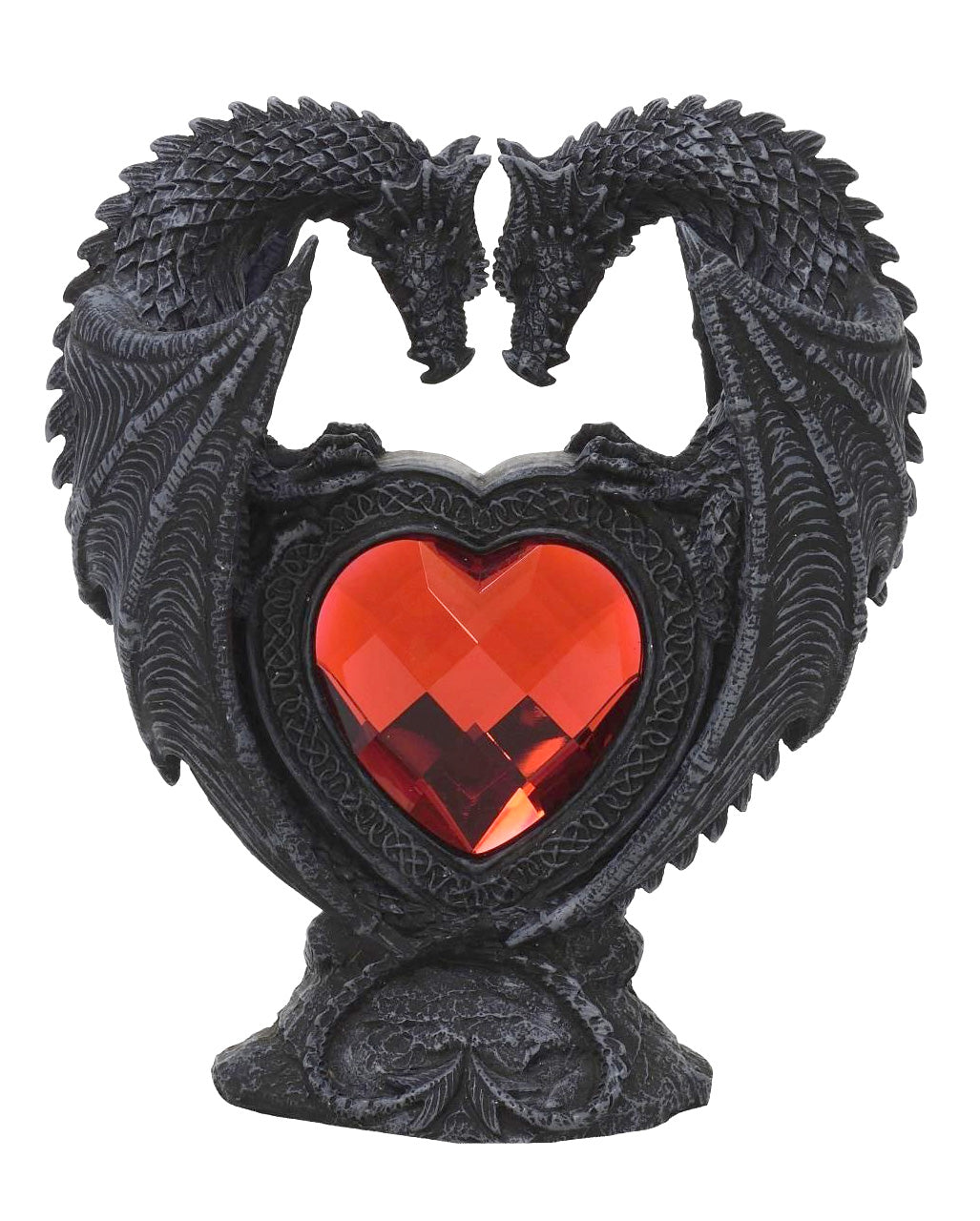 Dragon Couple With Red Heart