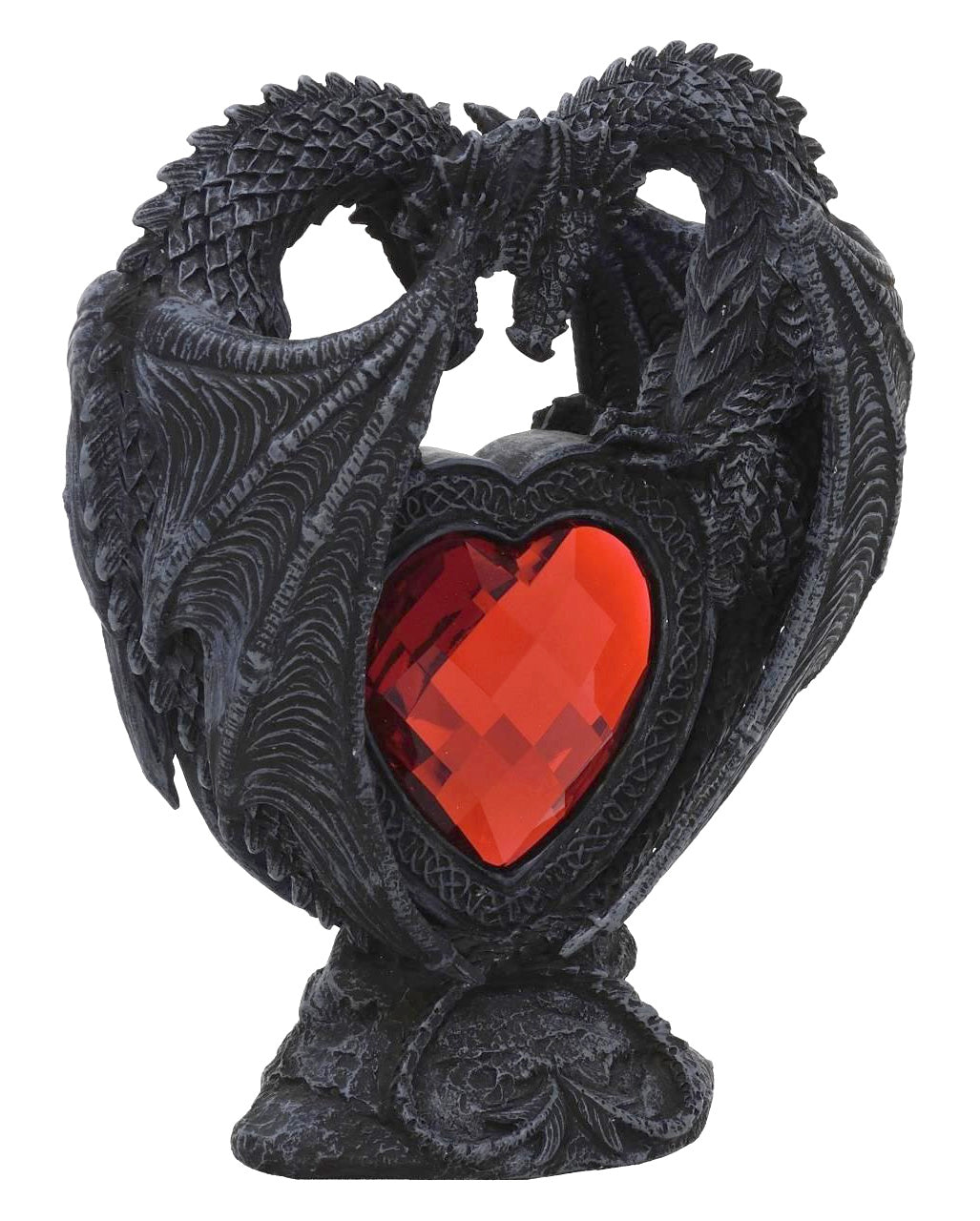 Dragon Couple With Red Heart