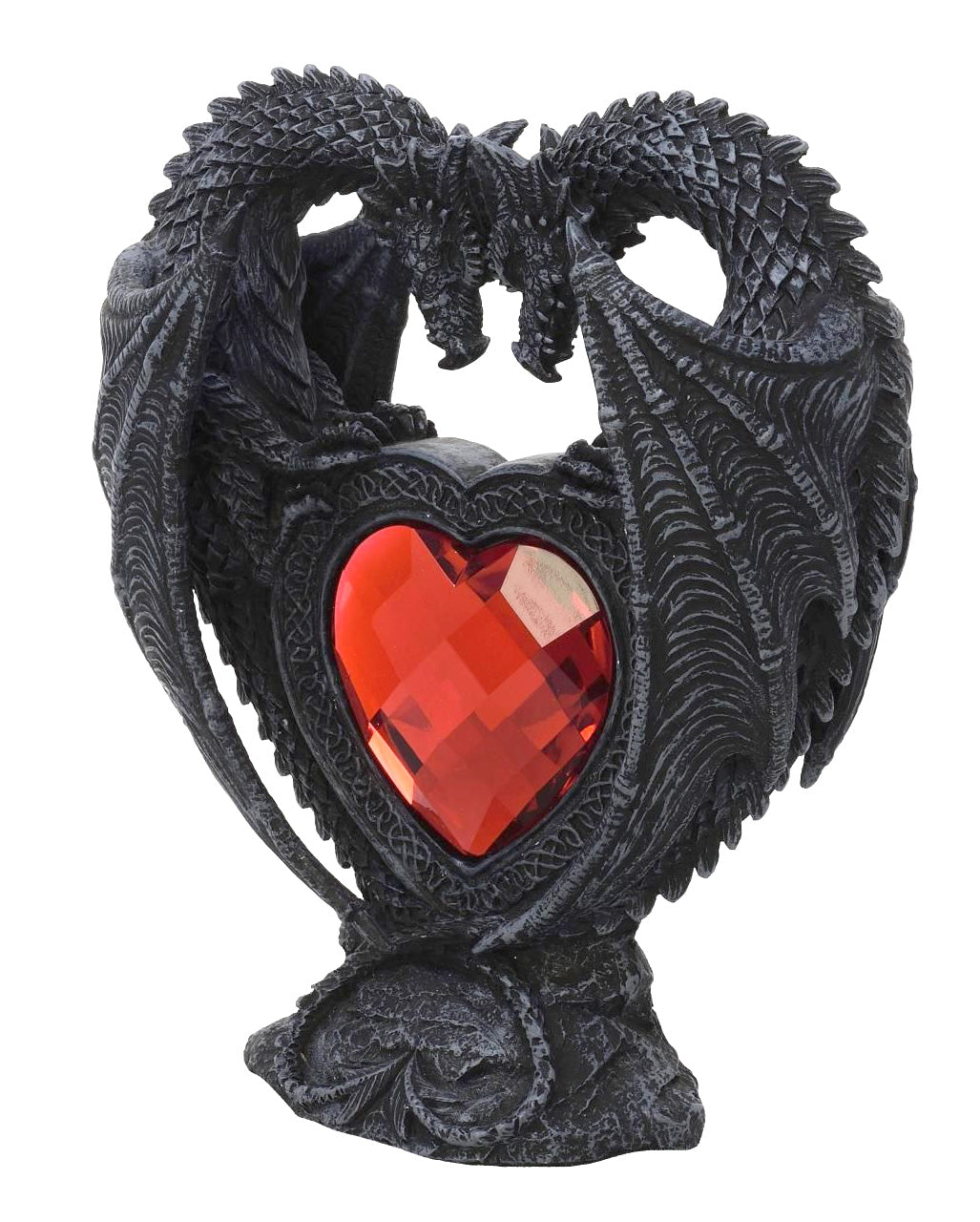 Dragon Couple With Red Heart