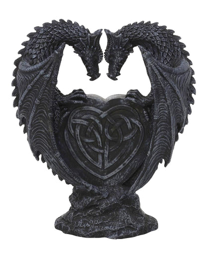 Dragon Couple With Red Heart