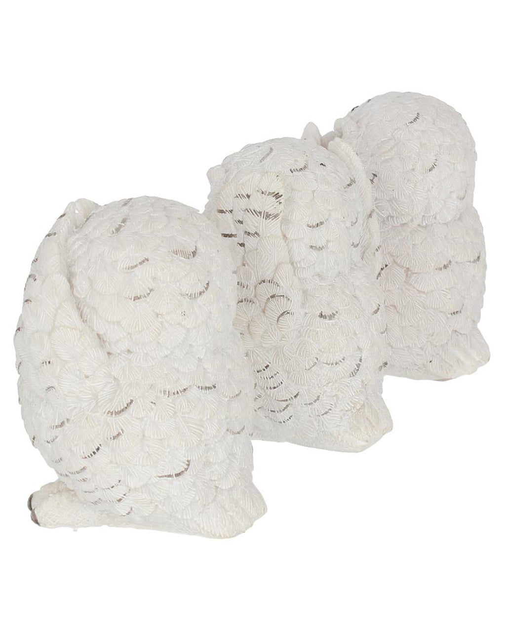 Drei weise Eulen 8cm