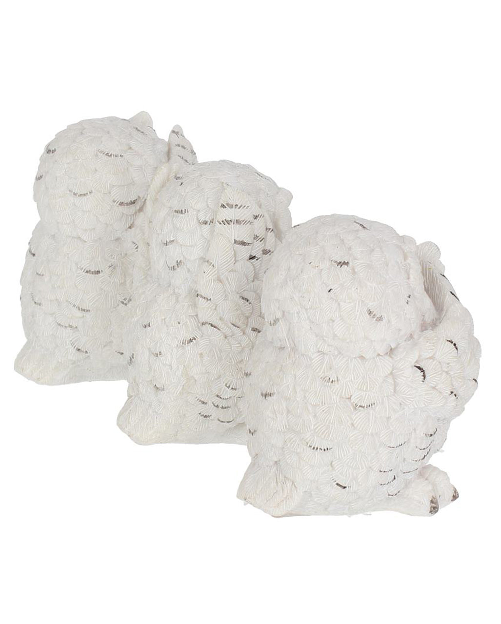 Drei weise Eulen 8cm