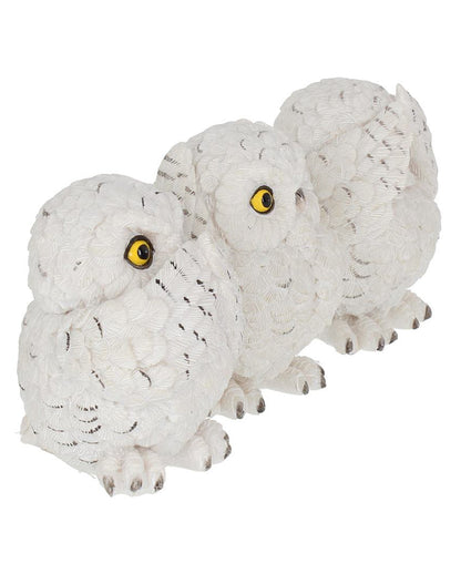 Drei weise Eulen 8cm