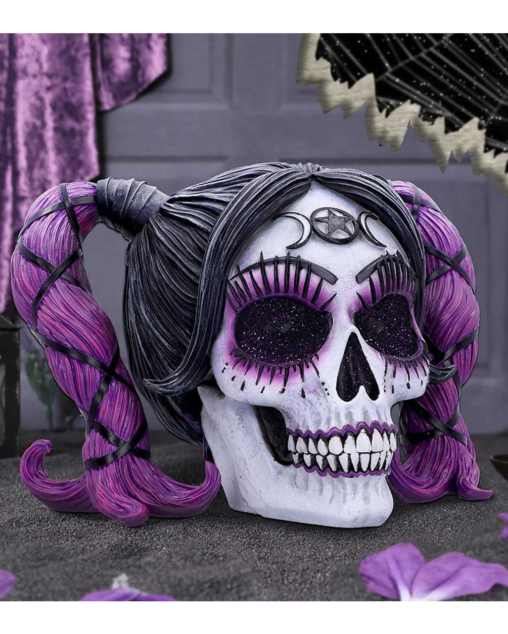 Drop Dead Gorgeous - Voodoo Totenkopf 20,5cm