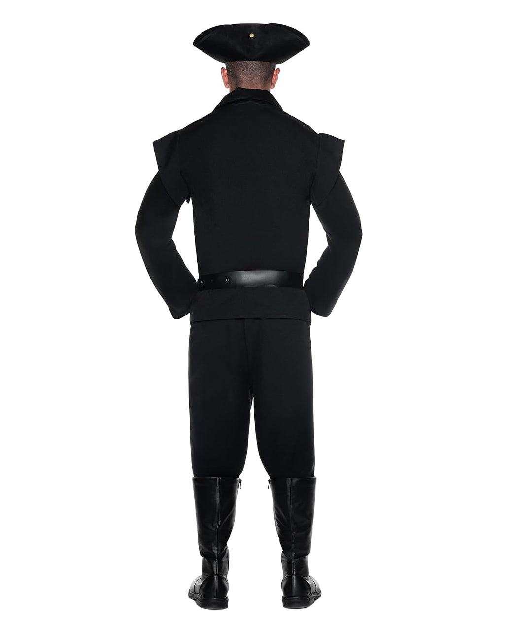 Renaissance Piraten Kostüm Schwarz 3-tlg.