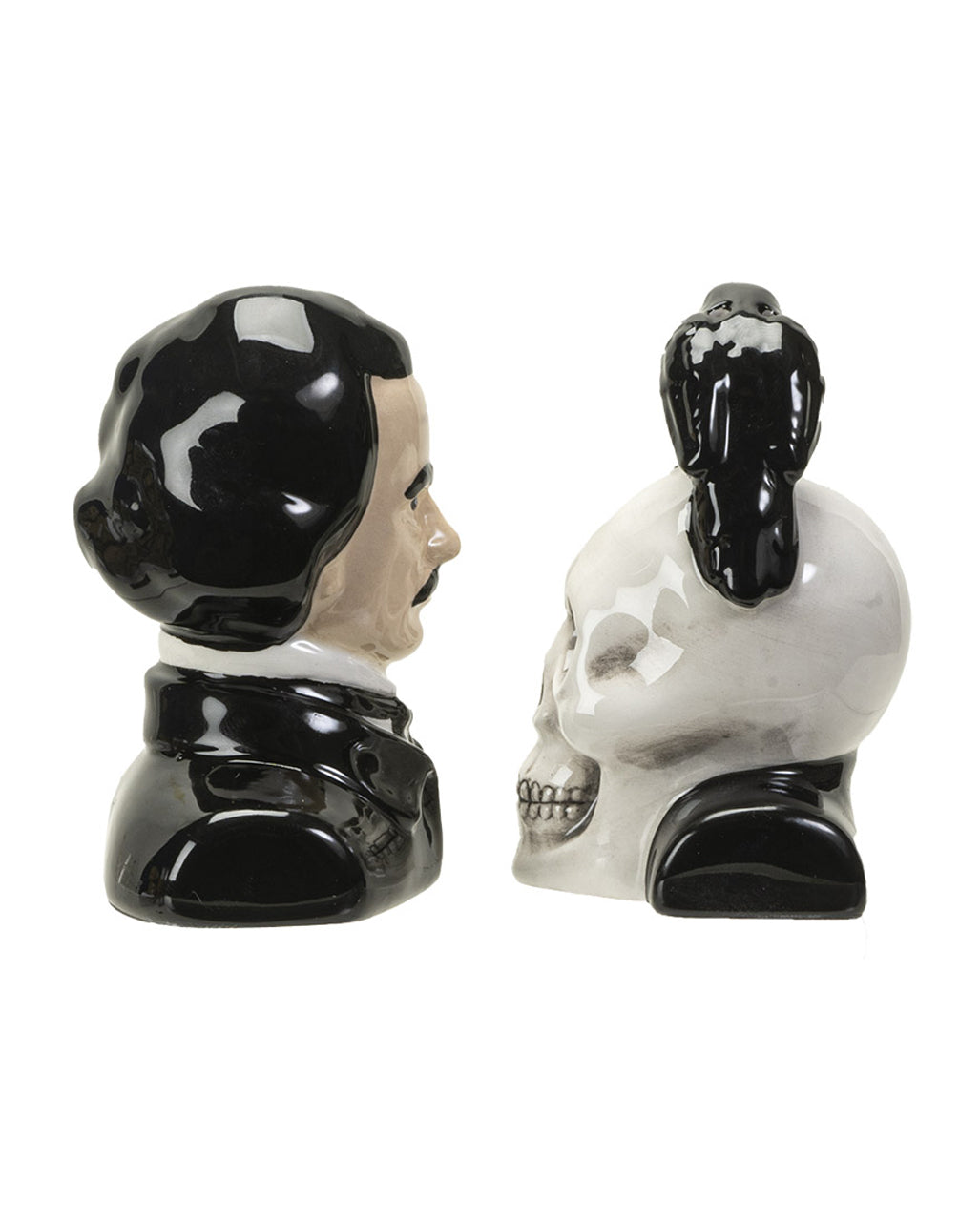 Edgar Allan Poe & Rabe Salz & Pfefferstreuer Set