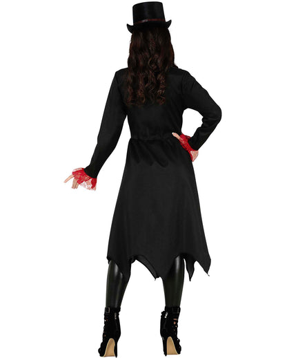 Elegantes Gothic Vampiress Damenkostüm