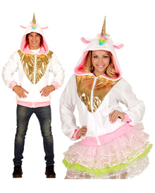 Einhorn Jacke mit Kapuze