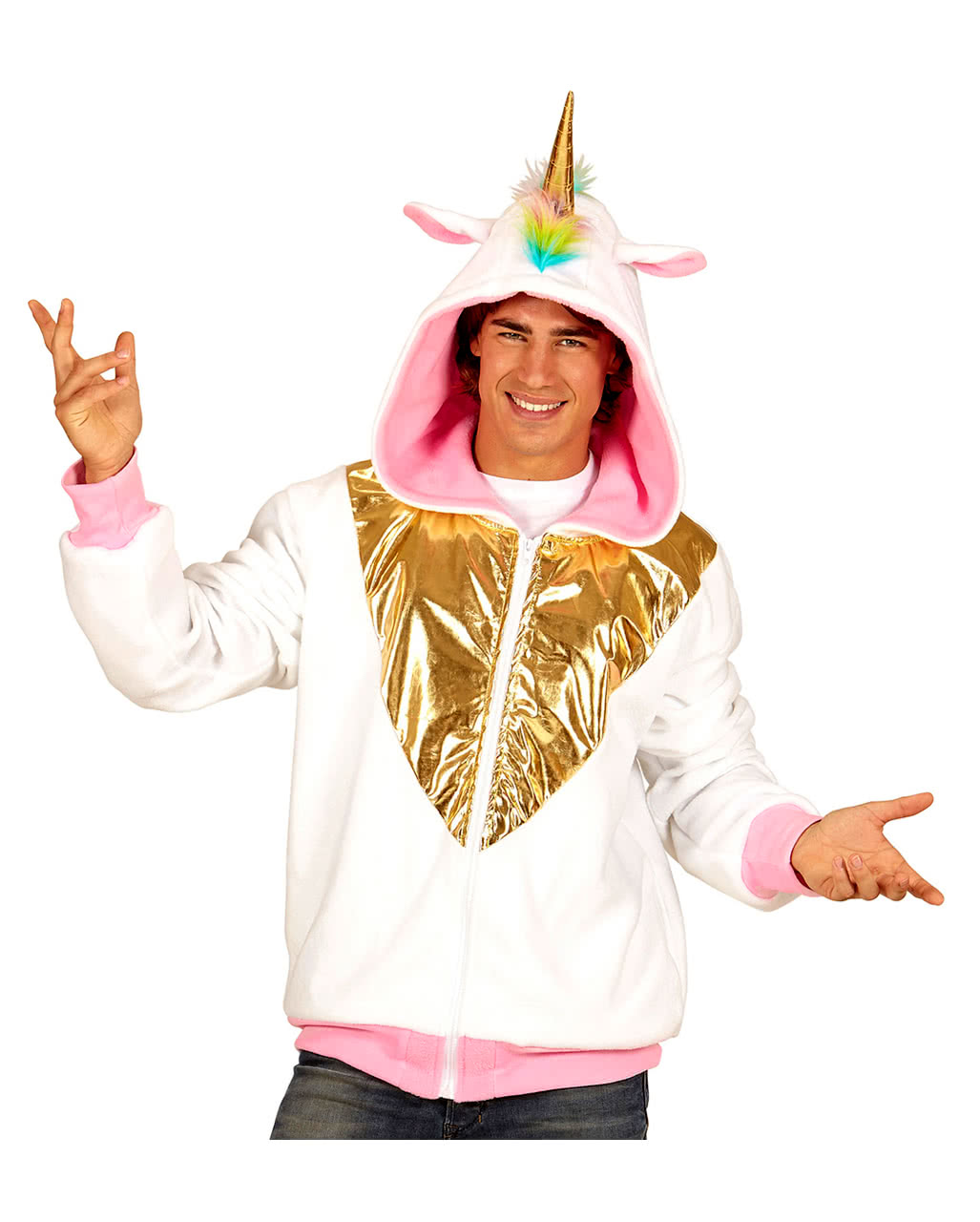 Einhorn Jacke mit Kapuze