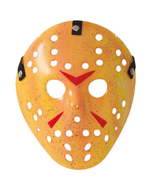 Verschmutzte Eishockey Maske