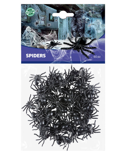 Disgusting Halloween Spiders 12 Pc.