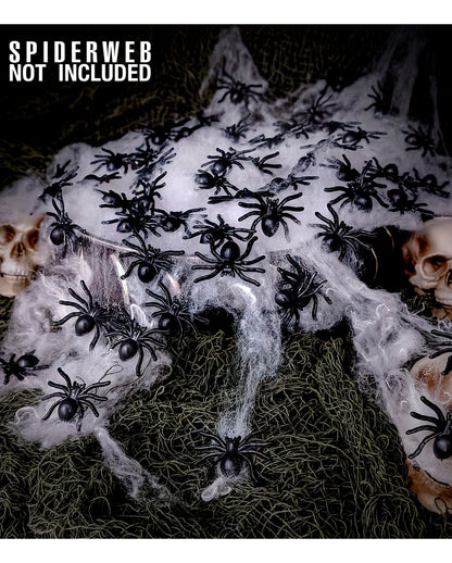 Disgusting Halloween Spiders 12 Pc.