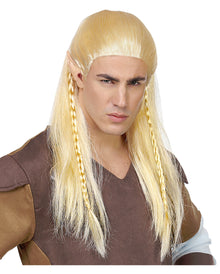 Krieger der Elfen Perücke Blond