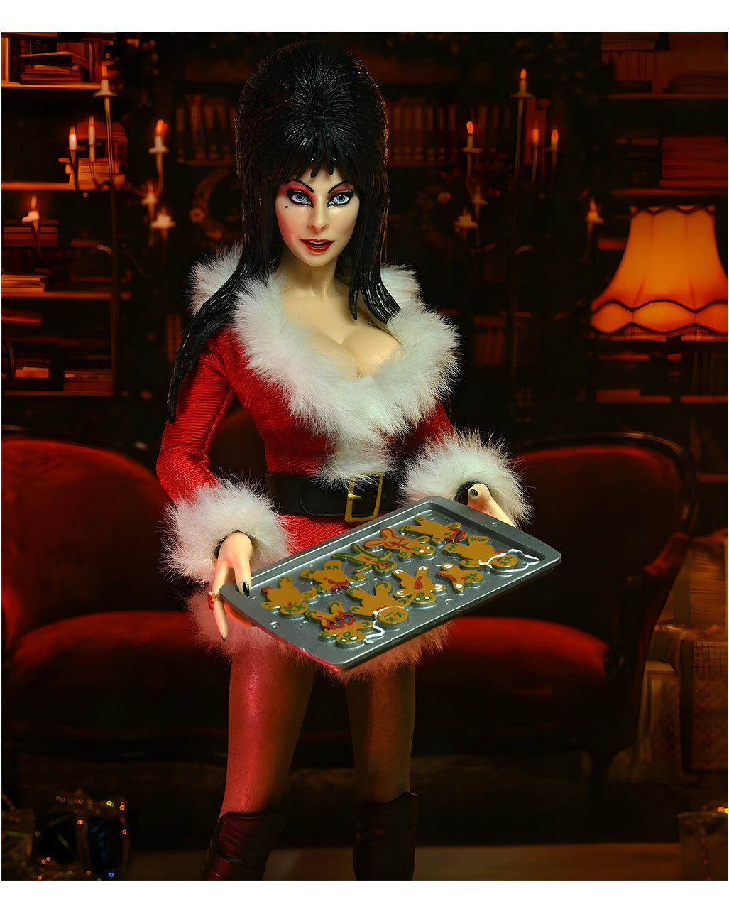 Elvira: Very Scary Xmas Elvira Actionfigur 20cm