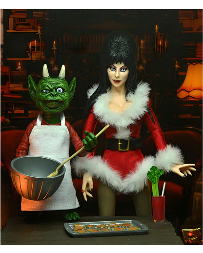 Elvira: Very Scary Xmas Elvira Actionfigur 20cm