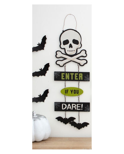 Enter if you Dare Halloween Hängeschild 30cm