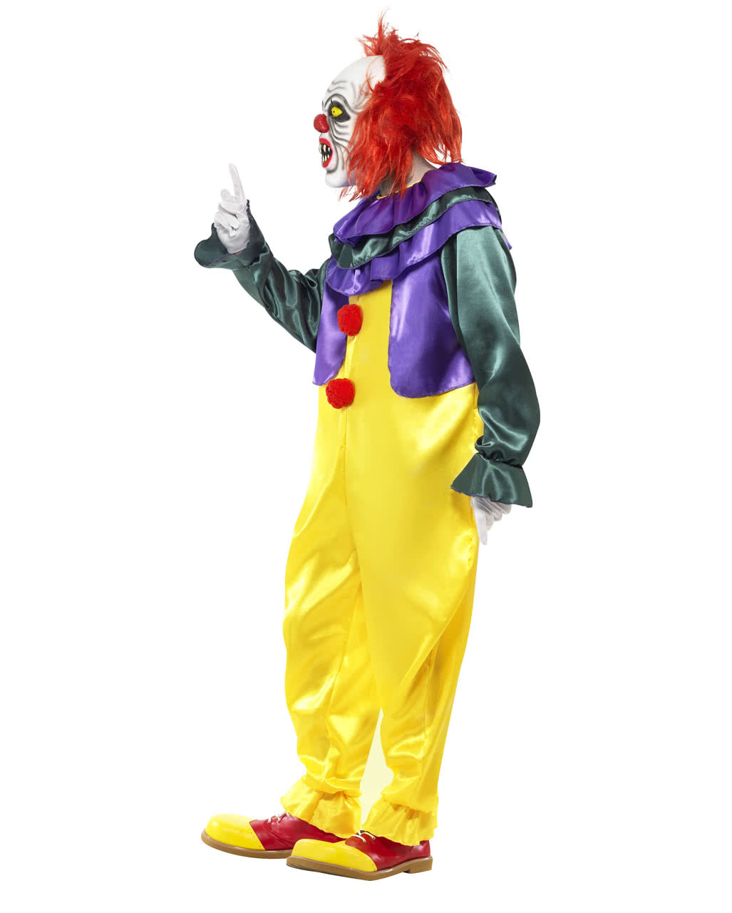 Movie Horror Clown Kostüm mit Maske