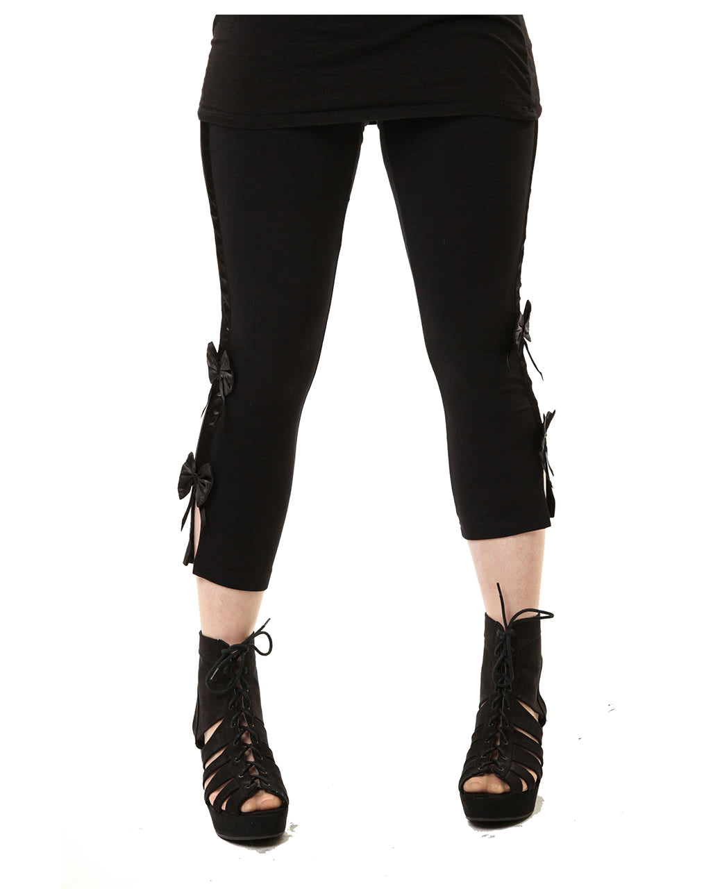 Schwarze 3/4 Leggings Eve