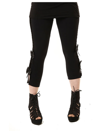 Schwarze 3/4 Leggings Eve