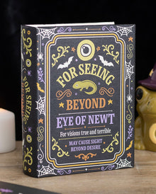 Zauberbuch „Eye of Newt“ Aufbewahrungsbox 21cm