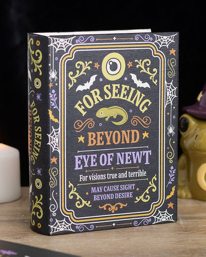 Zauberbuch „Eye of Newt“ Aufbewahrungsbox 21cm