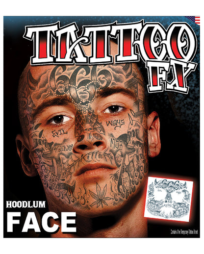 Gang Member Gesichtstattoo