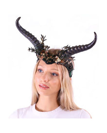 Fantasy Fabelwesen Hörner Haarreif