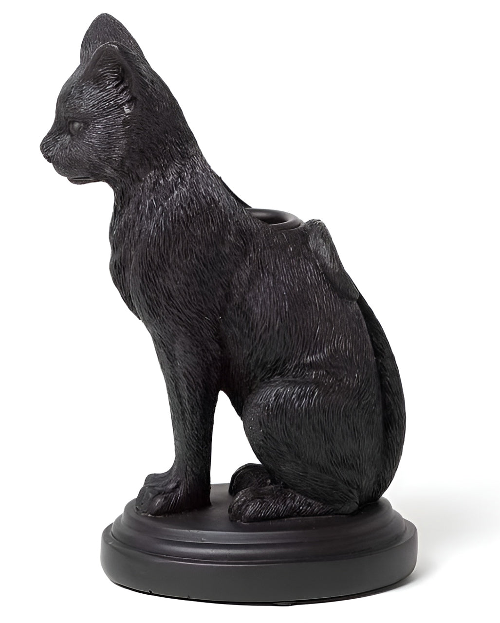 Faust's Katze Gothic Kerzenhalter