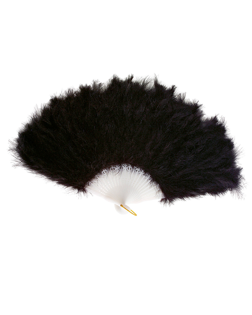 Federfächer Schwarz