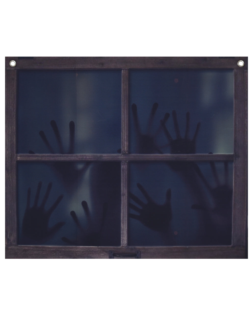 Window With Eerie Shadow Hands Set Of 360x49cm