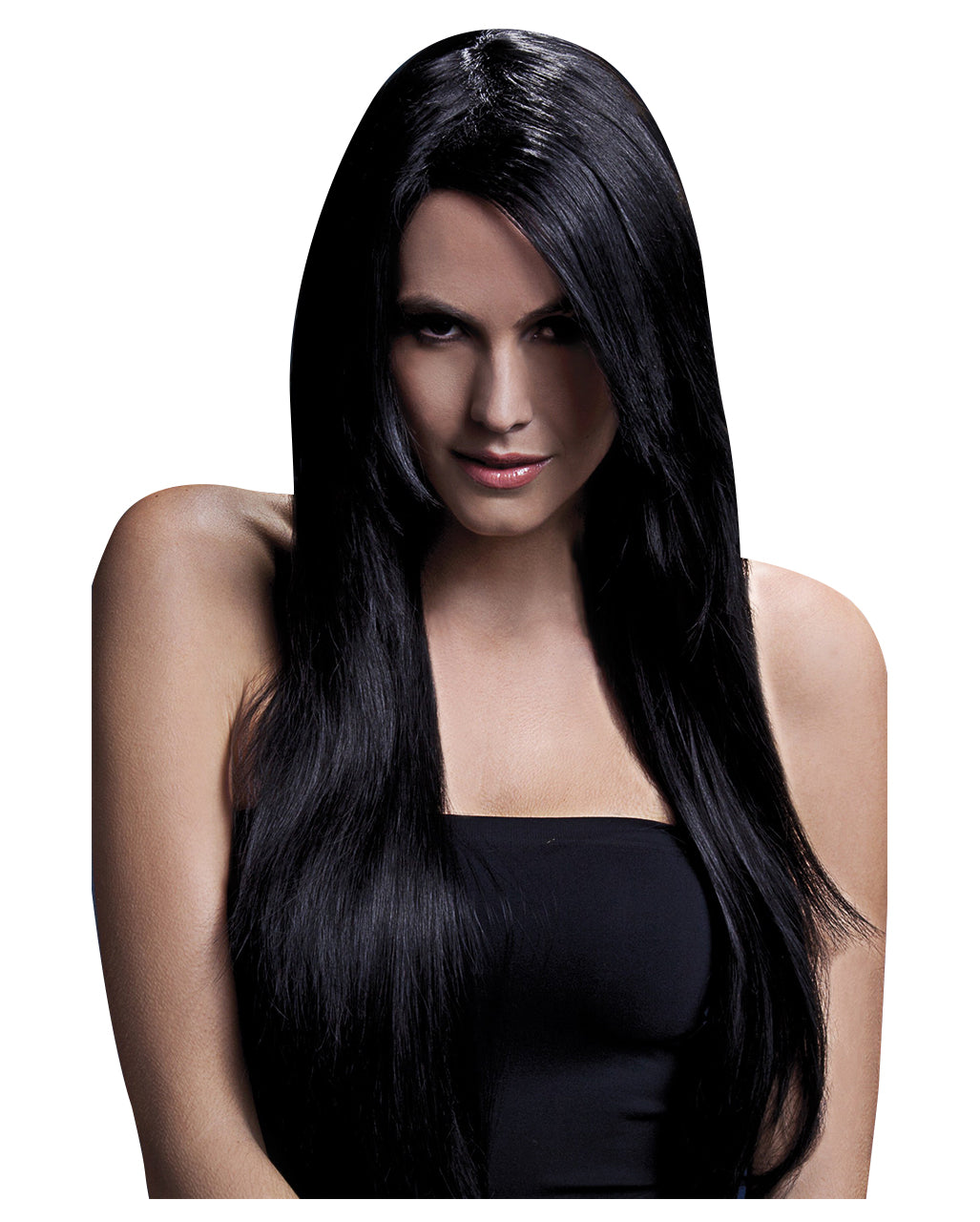 Long Hair Wig Amber Black