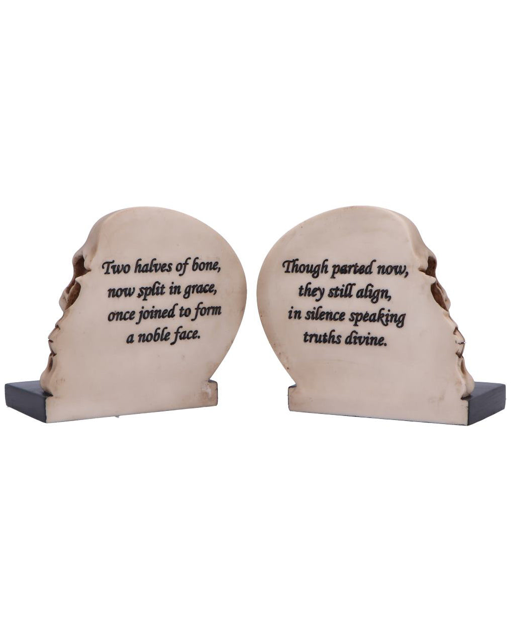 Final Chapter Totenschädel Buchstützen 13,5cm
