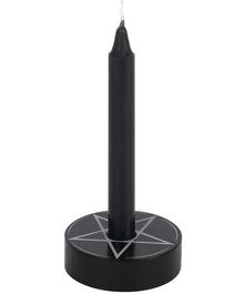Flacher Pentagramm Kerzenständer