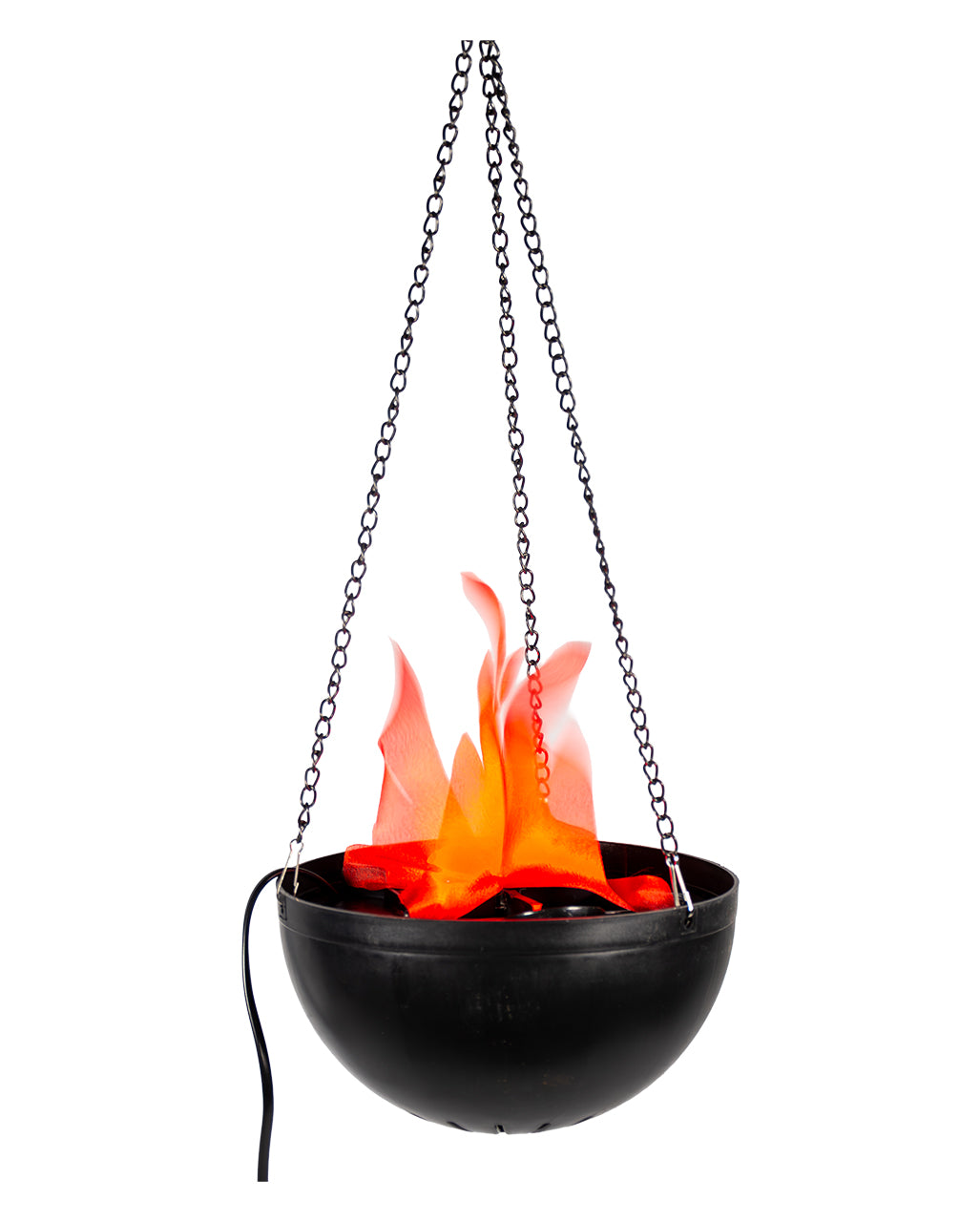 Flackernde Flamenschale mit LED Licht Ø19,5cm