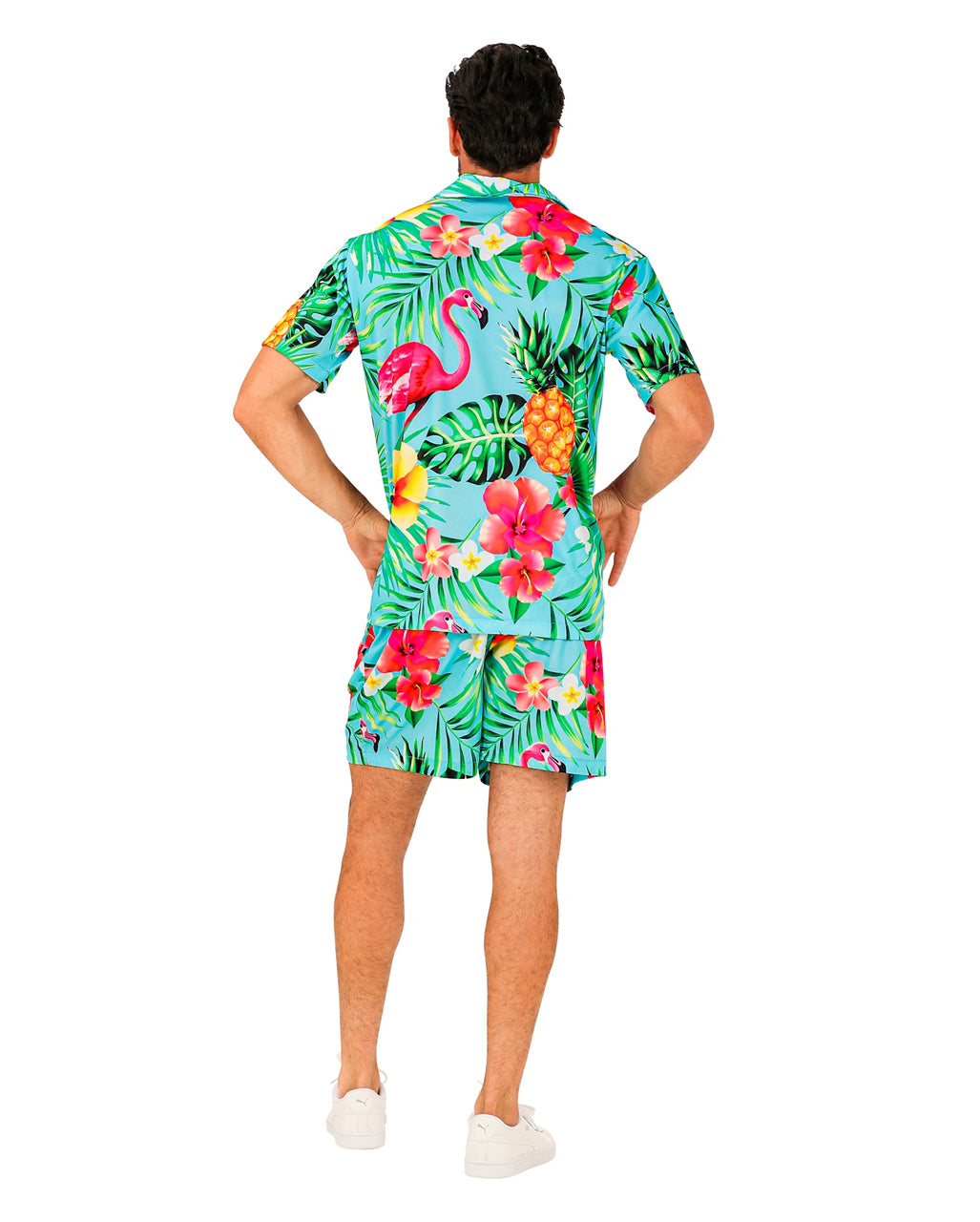 Flamingo Beachparty Herren Hemd & Shorts